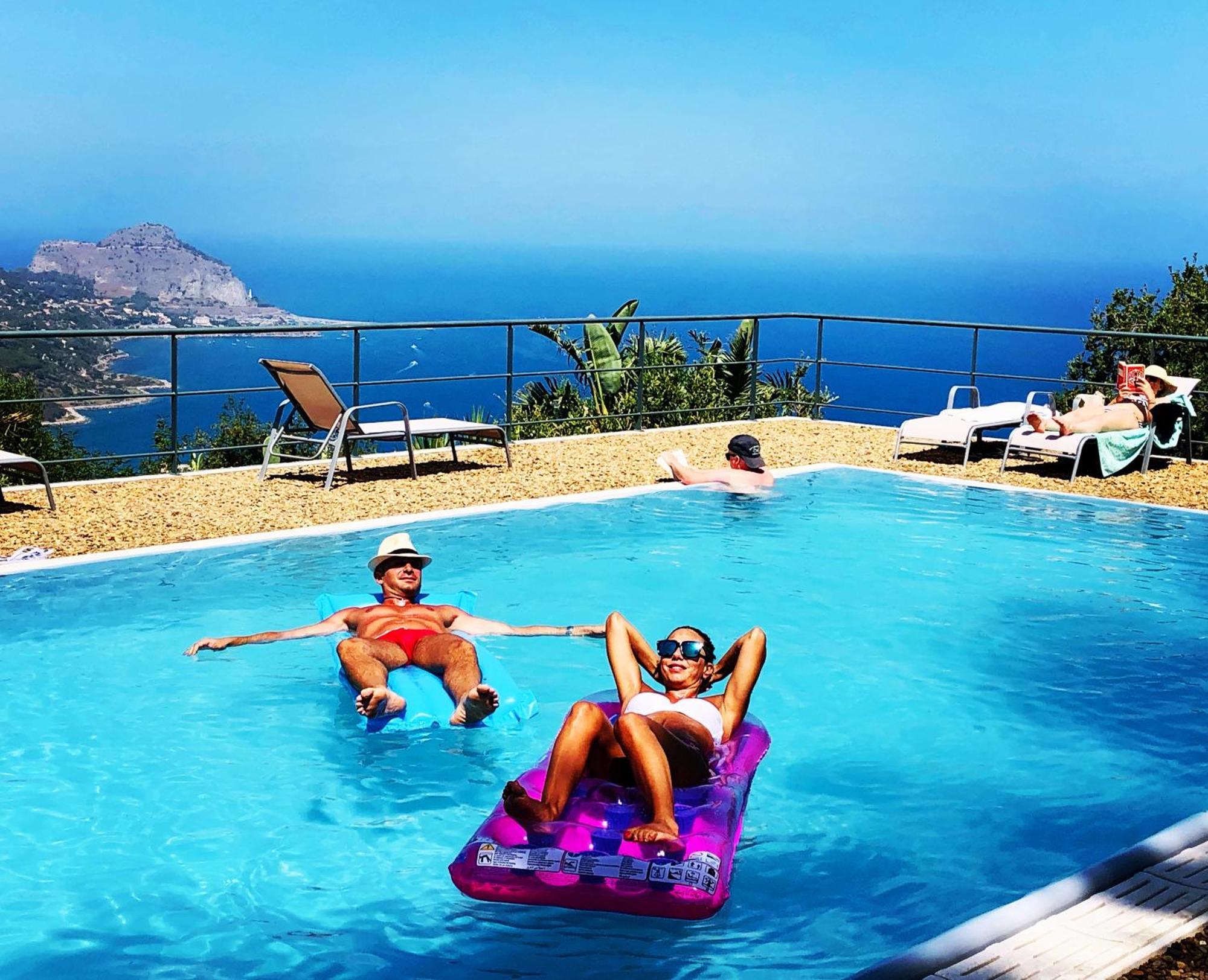 Cefalu Nest Pool House Terrace Sea View エクステリア 写真