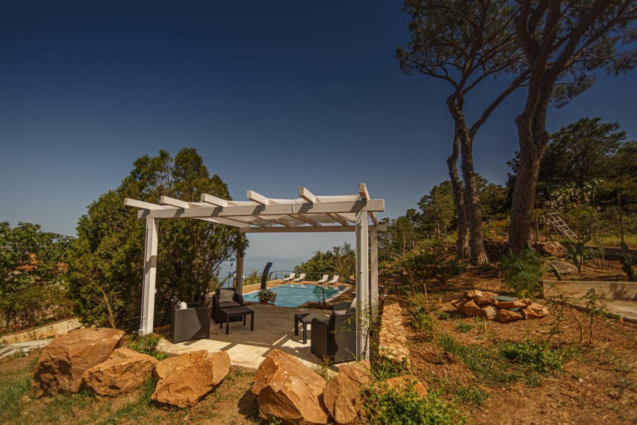 Cefalu Nest Pool House Terrace Sea View エクステリア 写真
