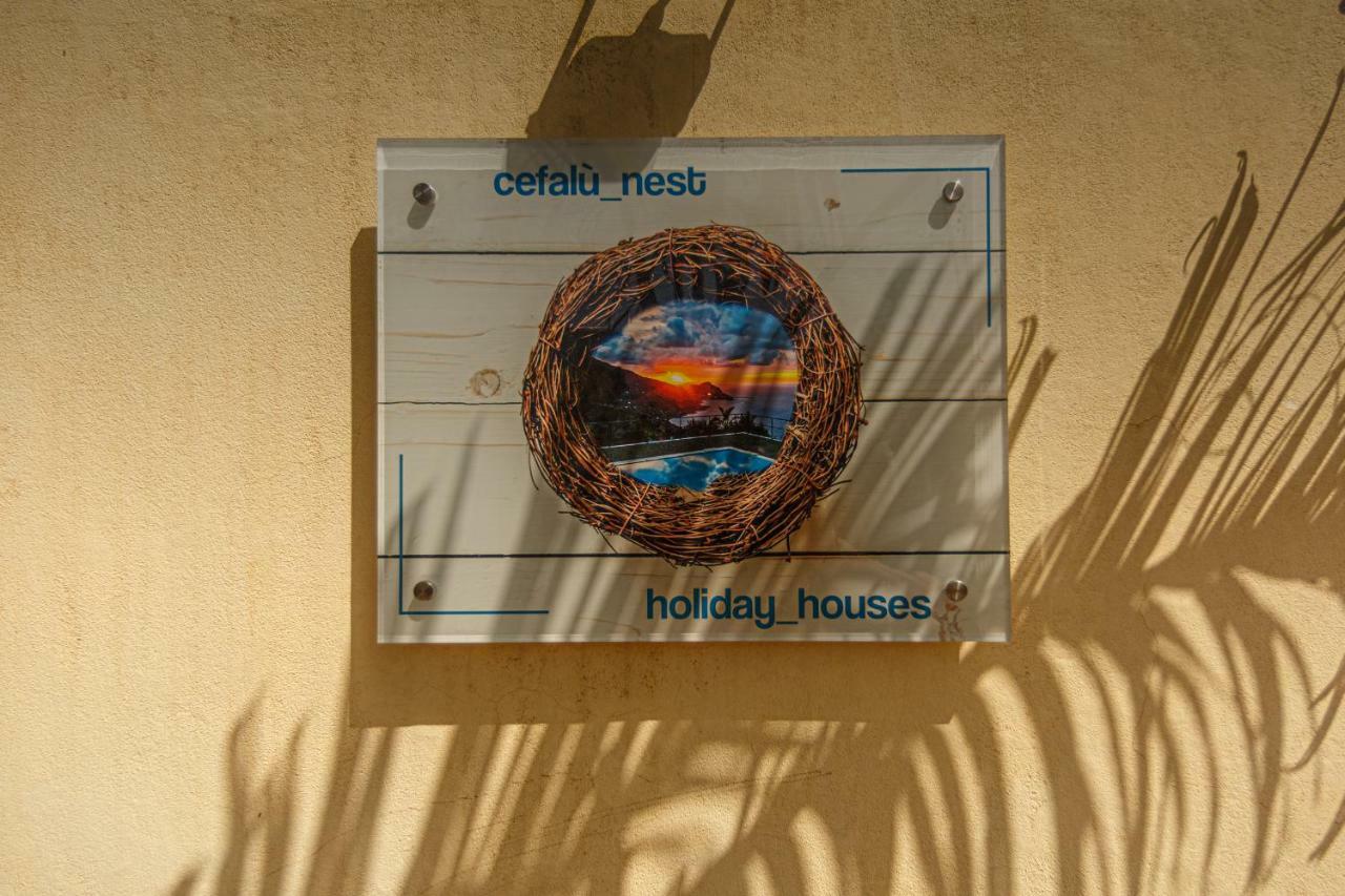 Cefalu Nest Pool House Terrace Sea View エクステリア 写真