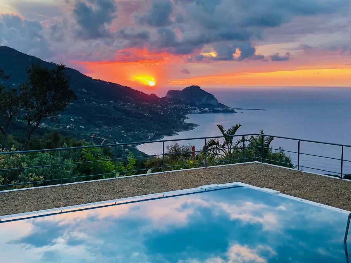 Cefalu Nest Pool House Terrace Sea View エクステリア 写真